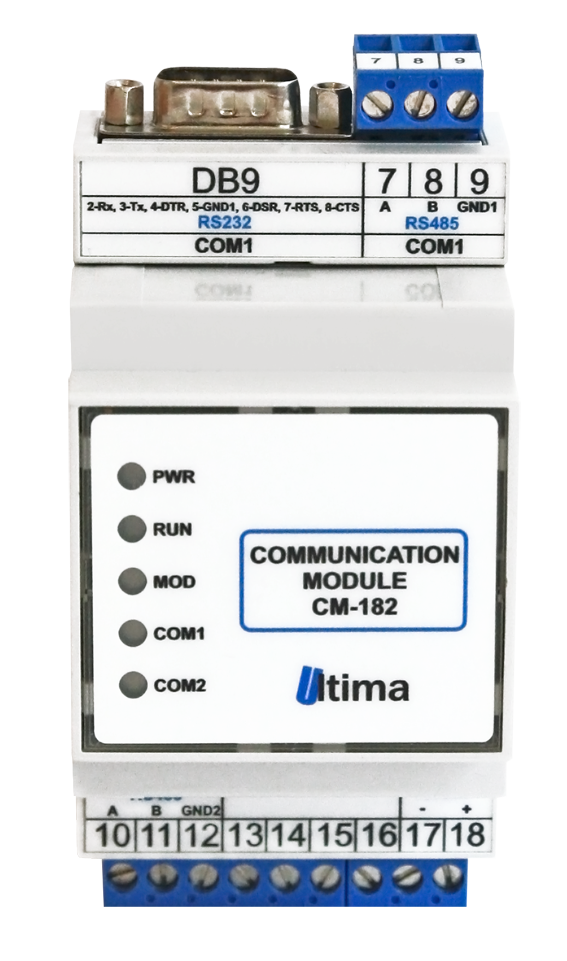 CM-182-2 BACnet MS/TP’de PCM-4000 ile dönüştürücü